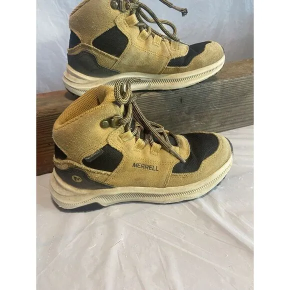 Kids Unisex Merrell  Montario 85 Mid-Rise Hiking Boots-Great Condition-Size‎ 13M