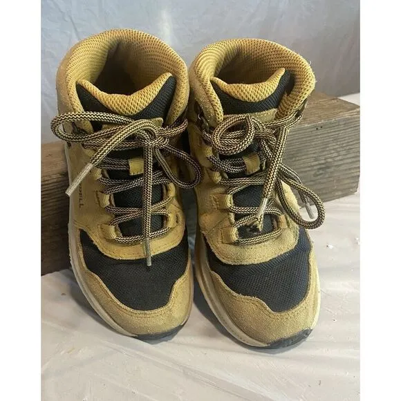 Kids Unisex Merrell  Montario 85 Mid-Rise Hiking Boots-Great Condition-Size‎ 13M