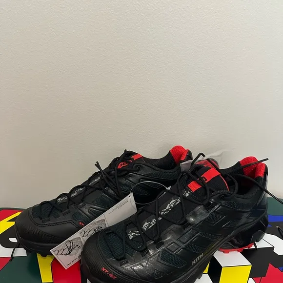Kith Athletic Shoes - Black and Red
