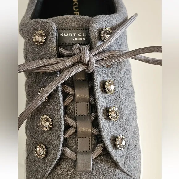 KURT GEIGER WOMEN'S LONDON LIVIAH COMFORT SHOES GREY EUR 40.5 US 9.5 NEW IN BOX
