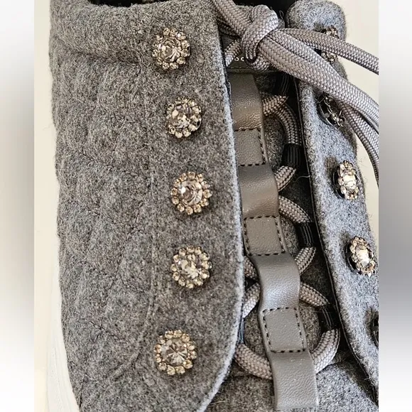 KURT GEIGER WOMEN'S LONDON LIVIAH COMFORT SHOES GREY EUR 40.5 US 9.5 NEW IN BOX