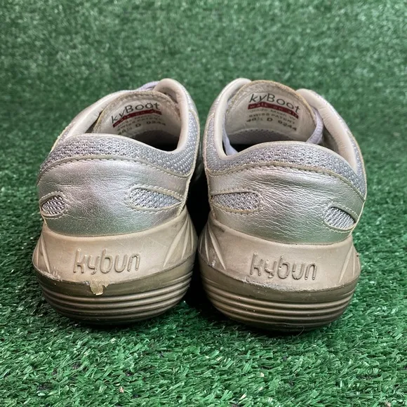 KYBUN KYBOOT WALK ON AIR JINDO SILVER COMFORT SHOES SIZE 9 WIDE - MSRP: $409