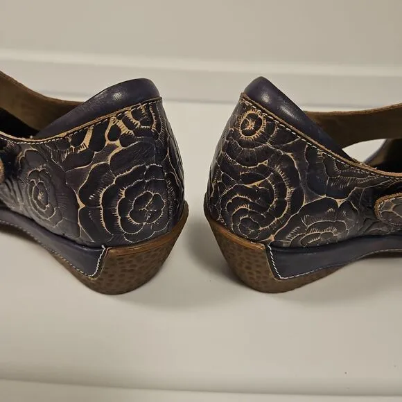 L' Artiste Spring Step  Like New  Leather Shoes sz 10.5/11