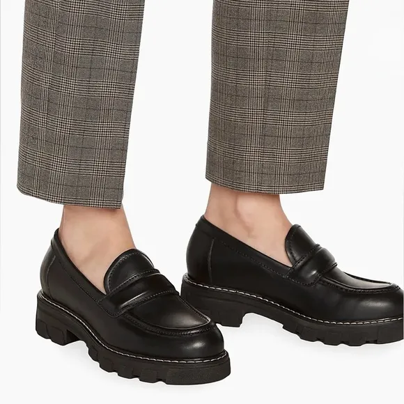 LA CANADIENNNE All Loafers Douglas Leather Loafers$425