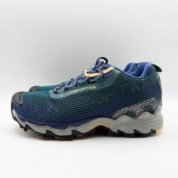 La Sportiva Womens Wildcat 2.0 GTX Shoes Size 7.5 Blue Waterproof Running NIB