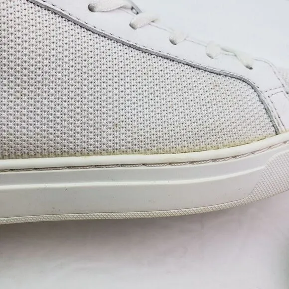 Lacoste Classic Womens Size 7.5 White Casual Low Sneaker Shoes