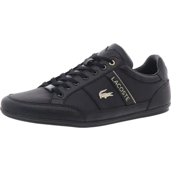 Lacoste Mens Chaymon Black Lace-Up Man Made Other Sports Shoes New