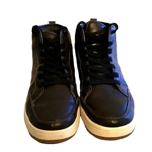 LEOR DAWSON- MENS CASUAL LACE UP NAVY SHOES SIZE 10.5