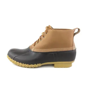 L.L. Bean Brown Leather 6&quot; Waterproof Duck Boots 13 M