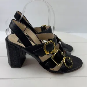 Louise et Cie Womens Size 9M Lo-loni Ankle Strap Sandal Color Black