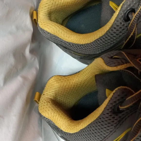 Lowa STG 3D Hiking Trail Sport Shoes Men's Size 11 Gray/Yellow