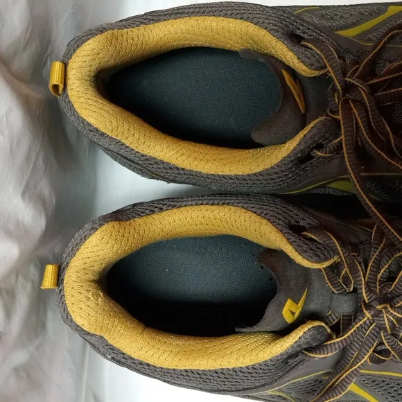 Lowa STG 3D Hiking Trail Sport Shoes Men's Size 11 Gray/Yellow