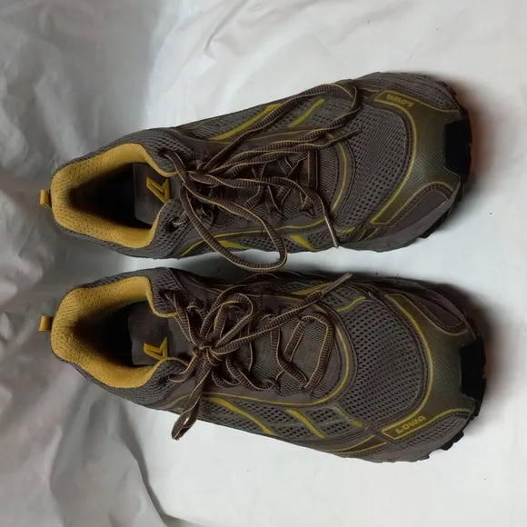 Lowa STG 3D Hiking Trail Sport Shoes Men's Size 11 Gray/Yellow