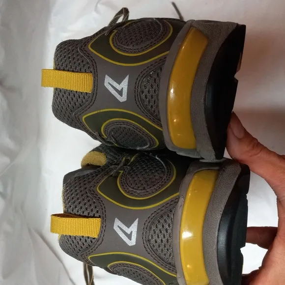 Lowa STG 3D Hiking Trail Sport Shoes Men's Size 11 Gray/Yellow
