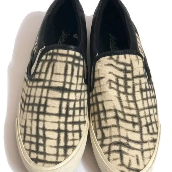 Lucky Brand Shoes 8.5M Sneakers Black/crm Slip On