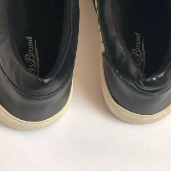 Lucky Brand Shoes 8.5M Sneakers Black/crm Slip On