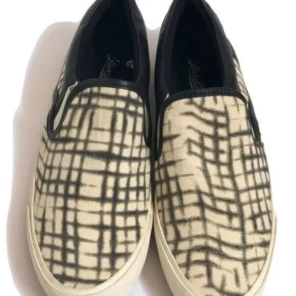 Lucky Brand Shoes 8.5M Sneakers Black/crm Slip On