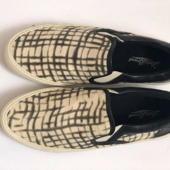 Lucky Brand Shoes 8.5M Sneakers Black/crm Slip On