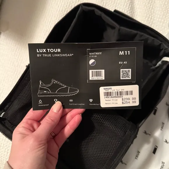 Lux Tour by True Linkwear Golf Shoes size 11