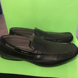 Madden M-Honir Mens Black Synthetic Loafers Slip Ons Moccasin Shoes 10.5