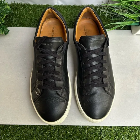 Magnanni Costa Lo Black Sneakers for Men size US 11 gently used