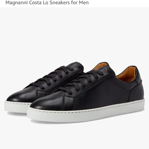 Magnanni Costa Lo Black Sneakers for Men size US 11 gently used