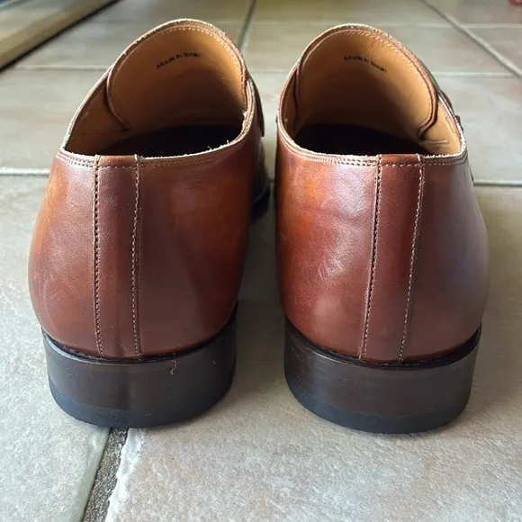 Magnanni Marco Monk Strap Leather Dress Shoe