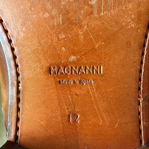 Magnanni Marco Monk Strap Leather Dress Shoe