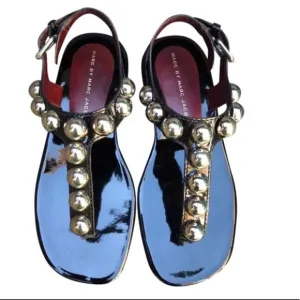 Marc by Marc Jacobs Studded Leather Sandal 36EU NEW