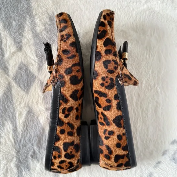Marc Joseph New York Leopard Pony Hair Loafers 10 Quiet Luxury Statement Loafers