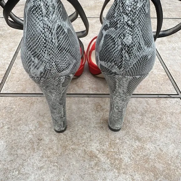 MARVIN K  Italian Ankle Strap Sexy Ladies Shoes