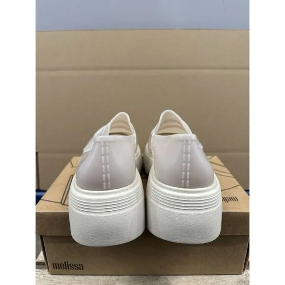 Melissa Jelly Platform Loafers Roya Rain Shoes Size 10‎ New