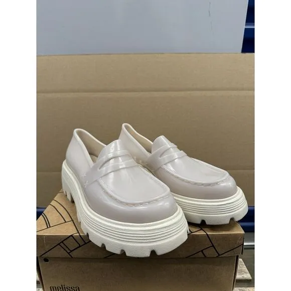 Melissa Jelly Platform Loafers Roya Rain Shoes Size 10‎ New