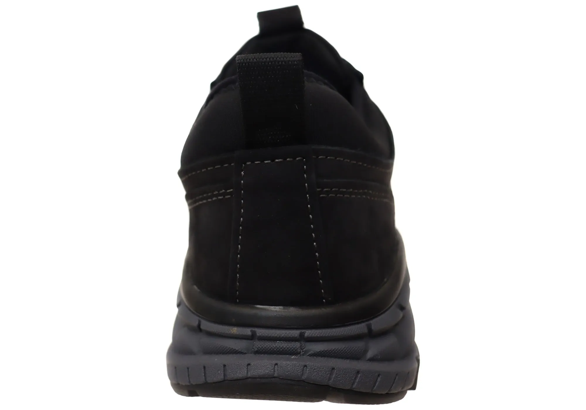 Mens Align Protech Verdell Leather Wide Fit Arch Support Sneakers
