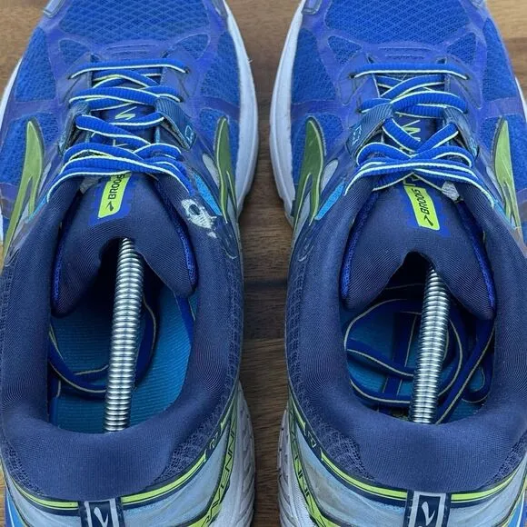 Mens Brooks Ravenna 7 Blue Athletic Running Comfort Sneakers Shoes Size 13 D GUC