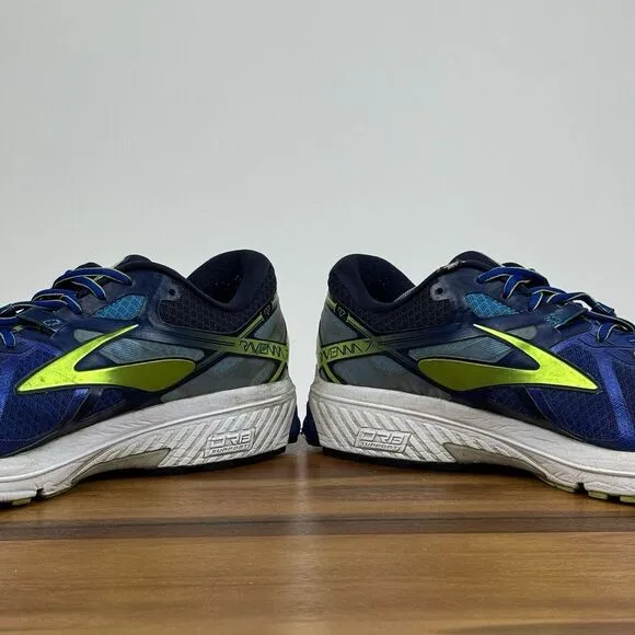 Mens Brooks Ravenna 7 Blue Athletic Running Comfort Sneakers Shoes Size 13 D GUC