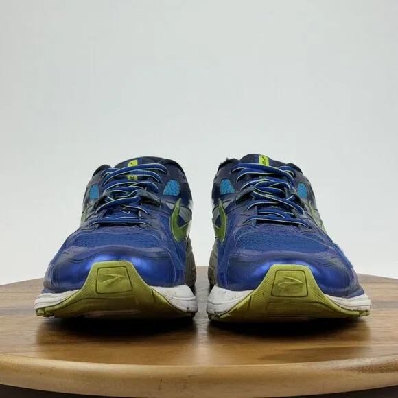 Mens Brooks Ravenna 7 Blue Athletic Running Comfort Sneakers Shoes Size 13 D GUC
