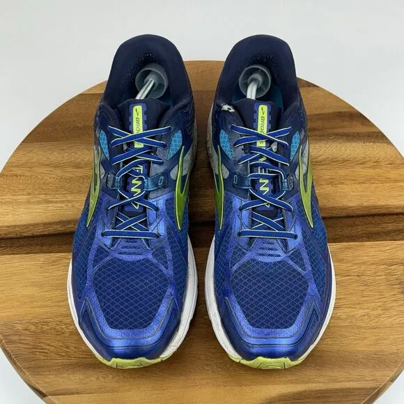 Mens Brooks Ravenna 7 Blue Athletic Running Comfort Sneakers Shoes Size 13 D GUC