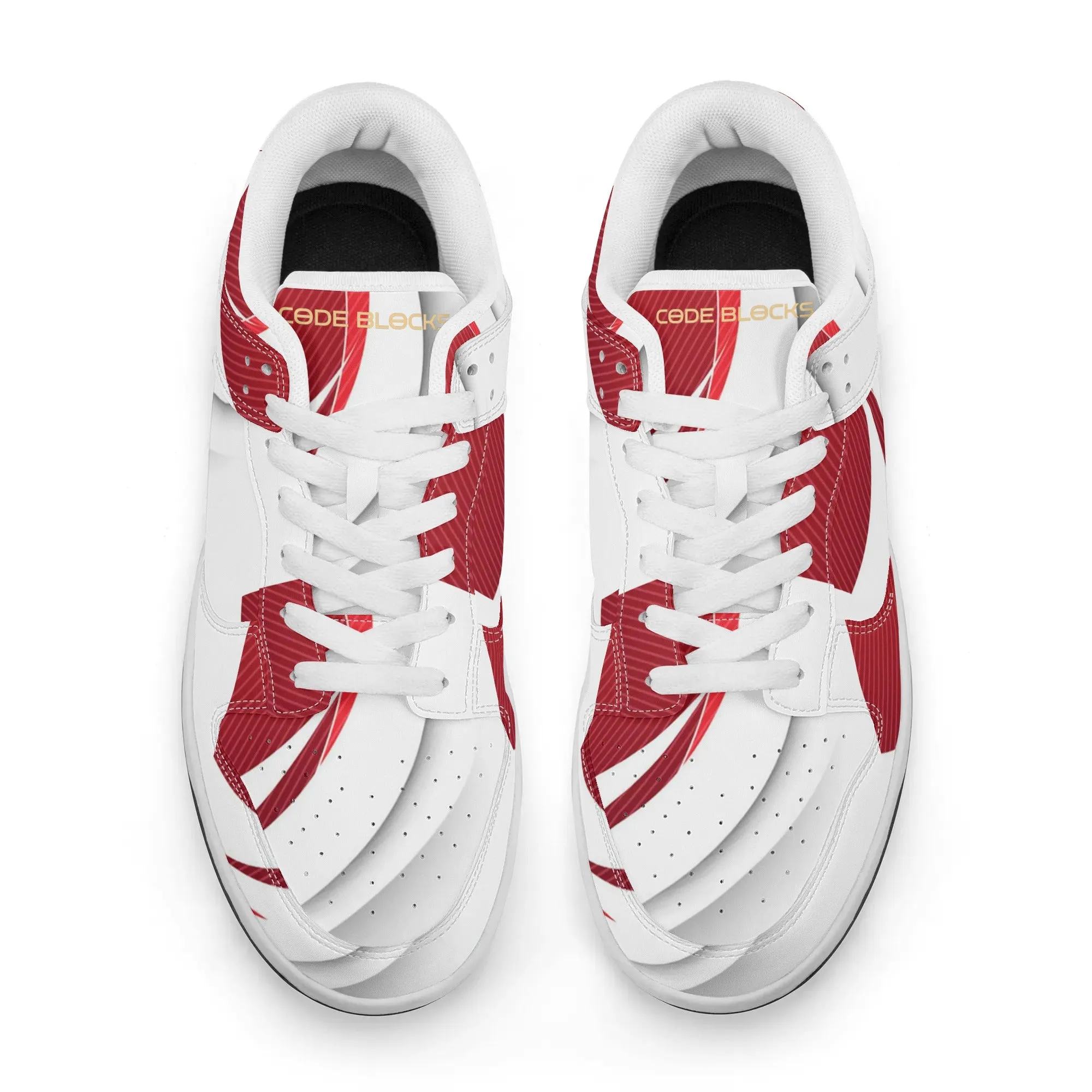 Mens Dunk Stylish Low Top Leather Sneakers