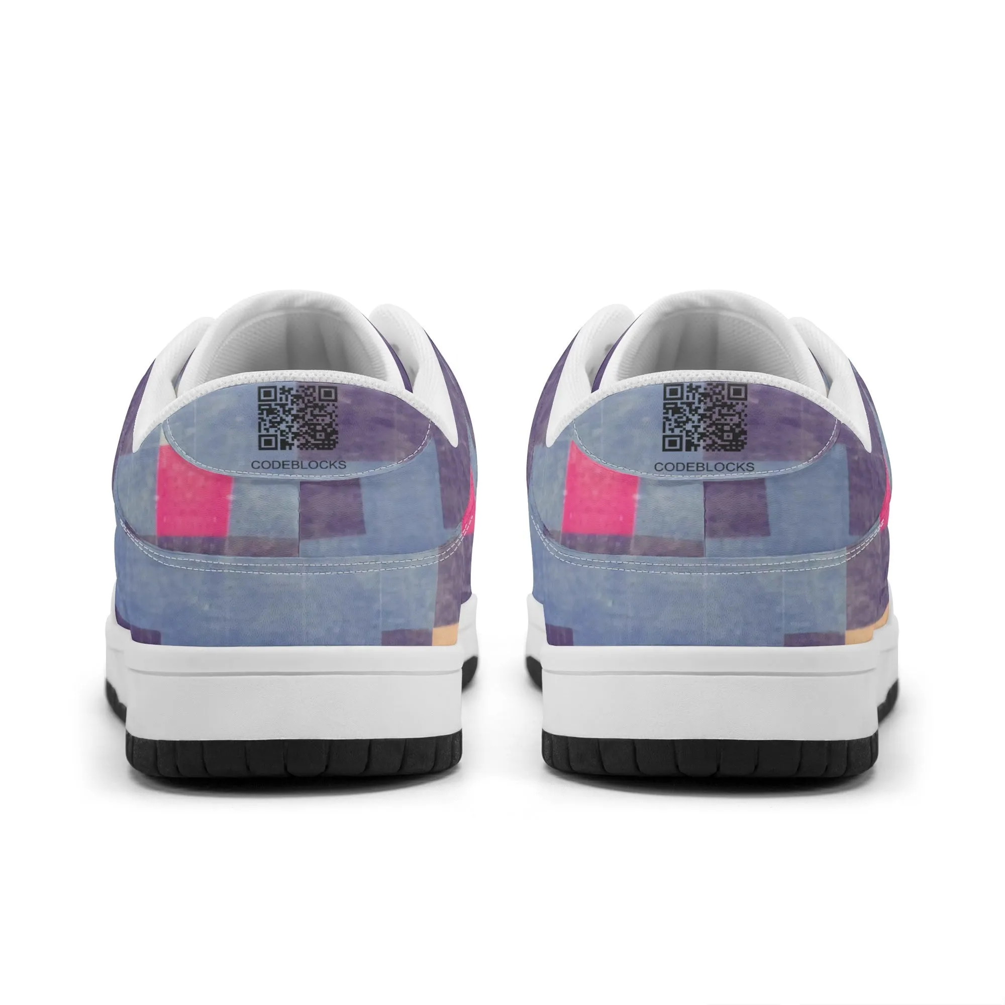 Mens Dunk Stylish Low Top Leather Sneakers