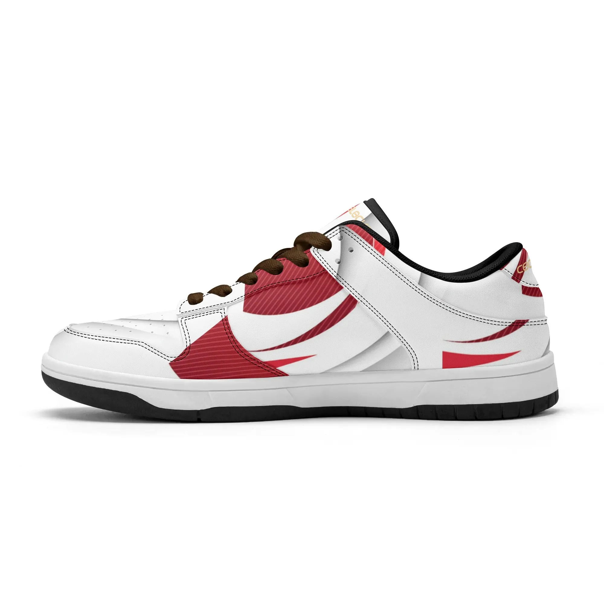 Mens Dunk Stylish Low Top Leather Sneakers