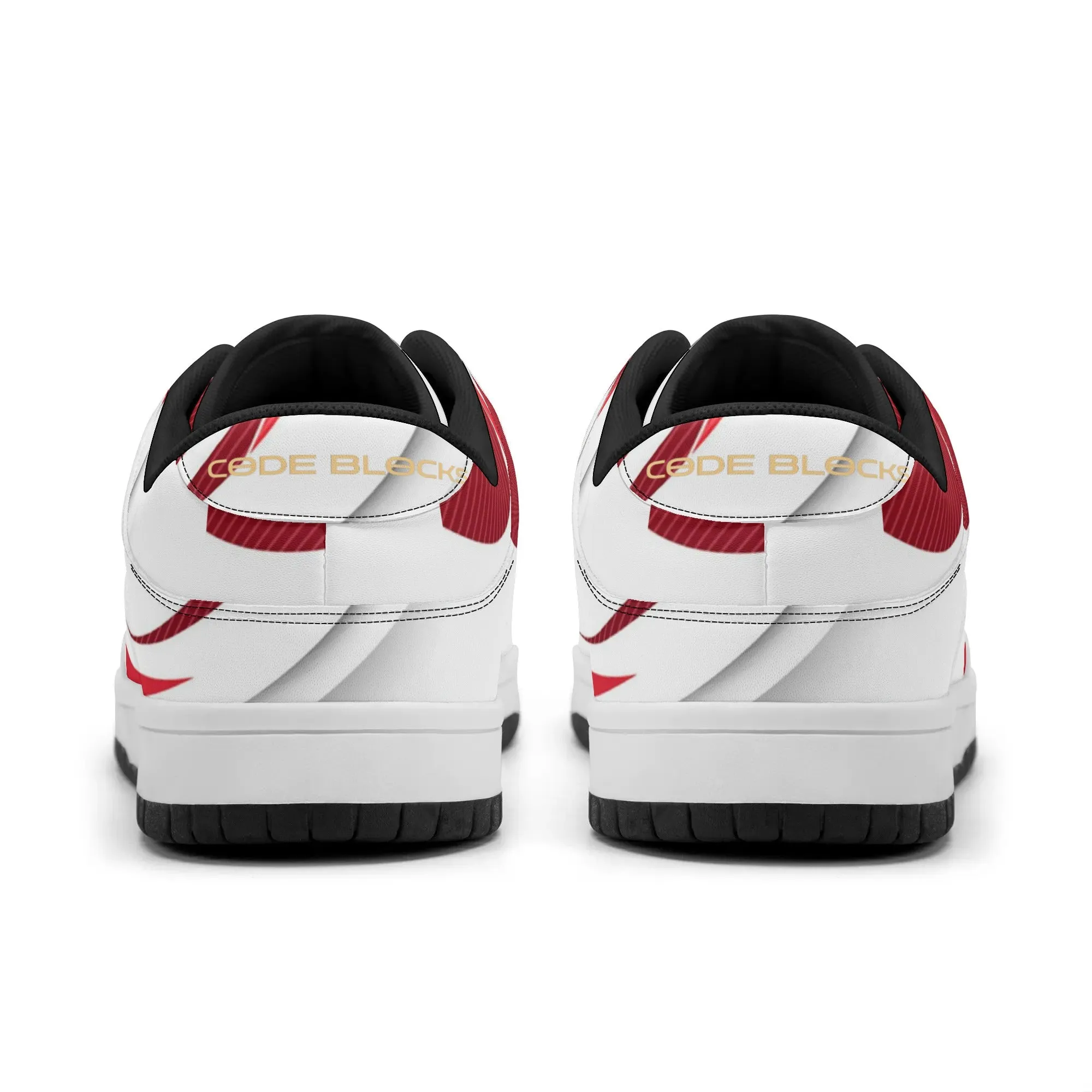 Mens Dunk Stylish Low Top Leather Sneakers