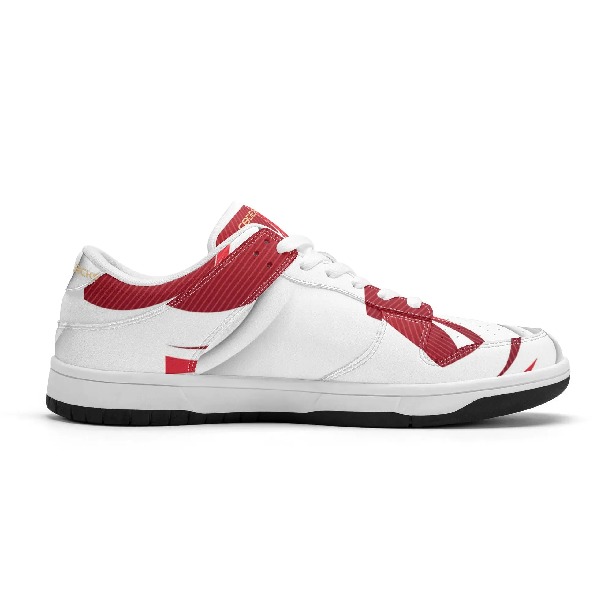 Mens Dunk Stylish Low Top Leather Sneakers