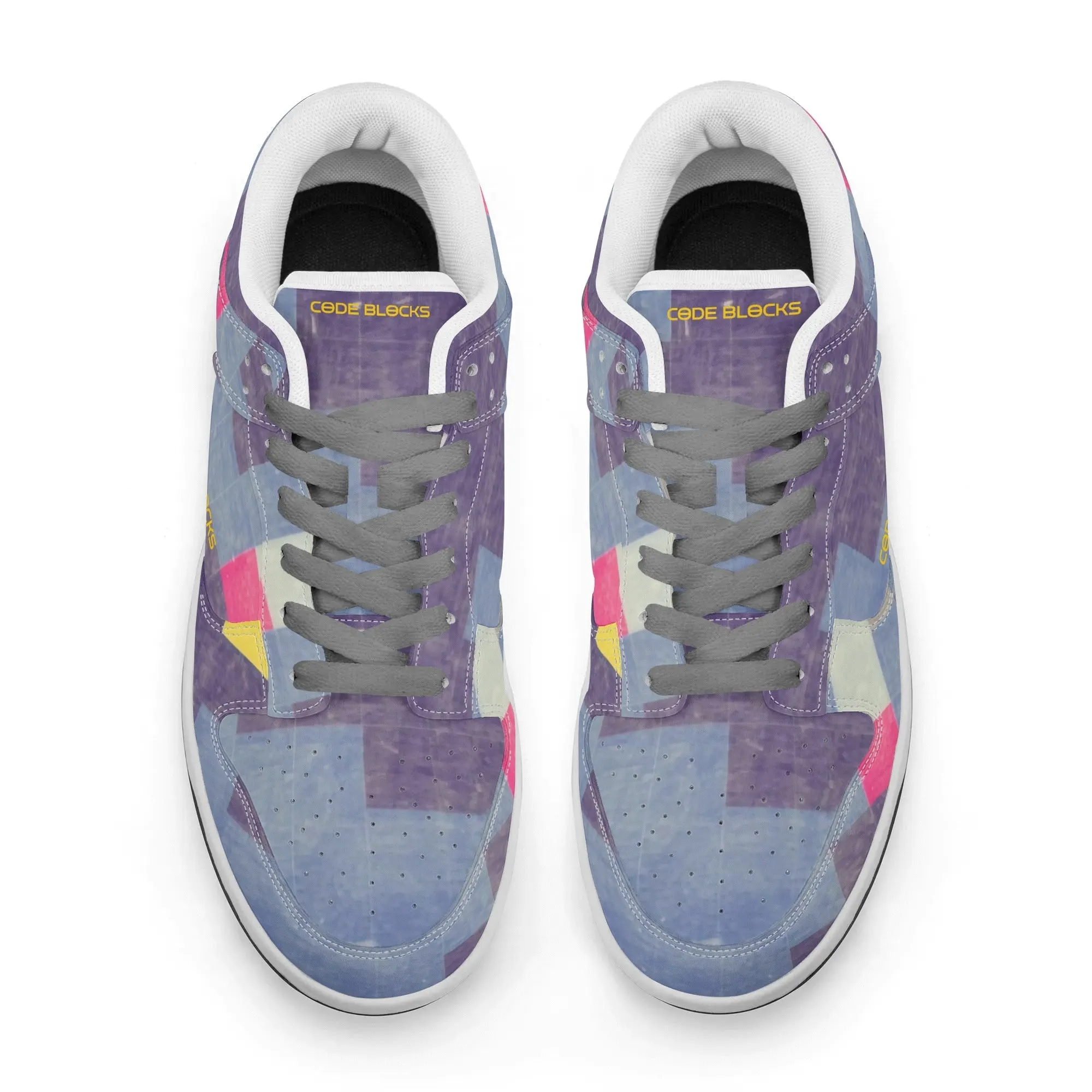 Mens Dunk Stylish Low Top Leather Sneakers