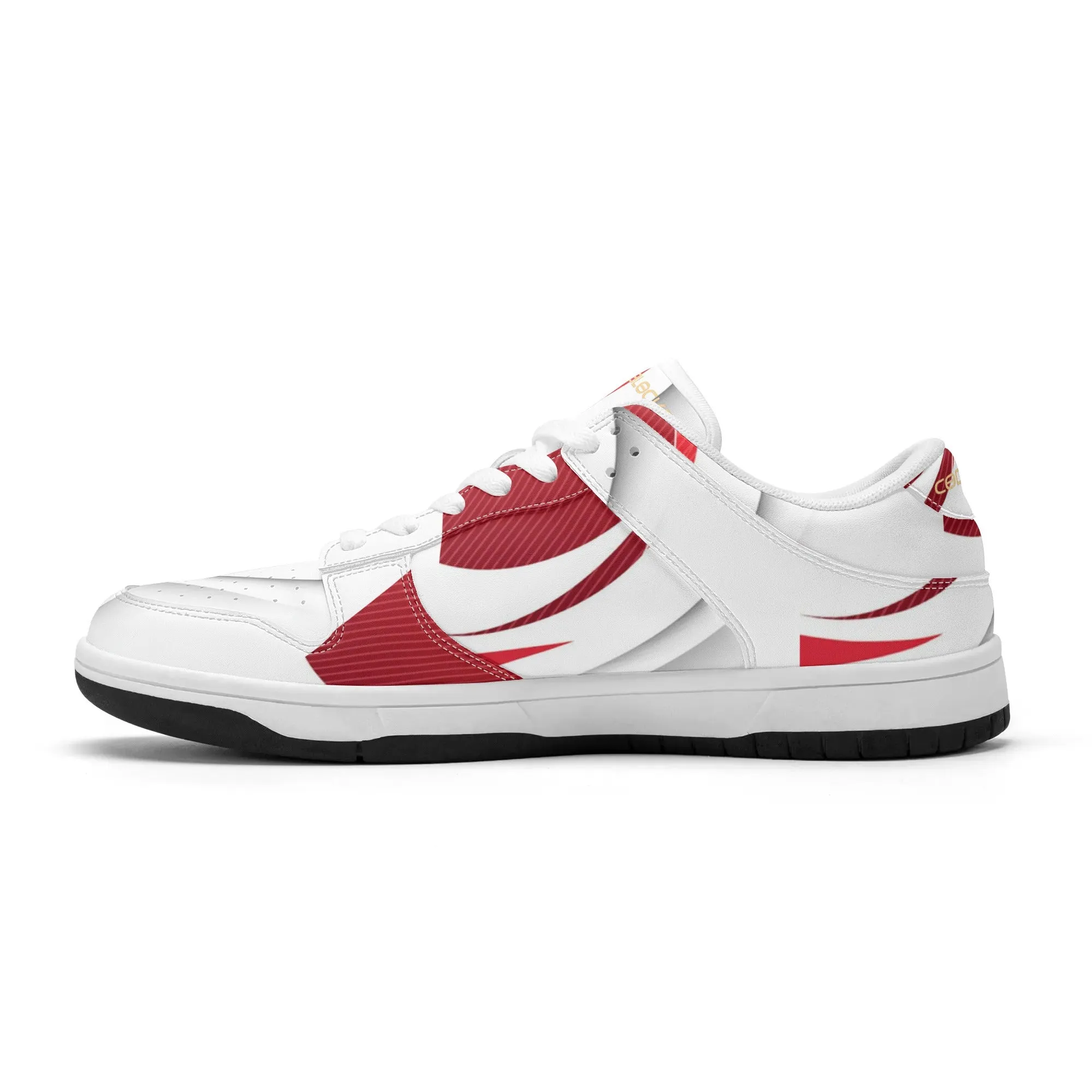 Mens Dunk Stylish Low Top Leather Sneakers