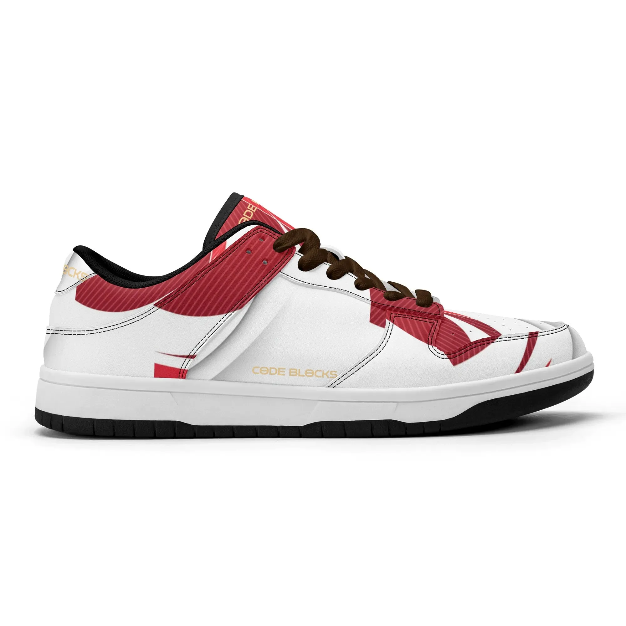 Mens Dunk Stylish Low Top Leather Sneakers