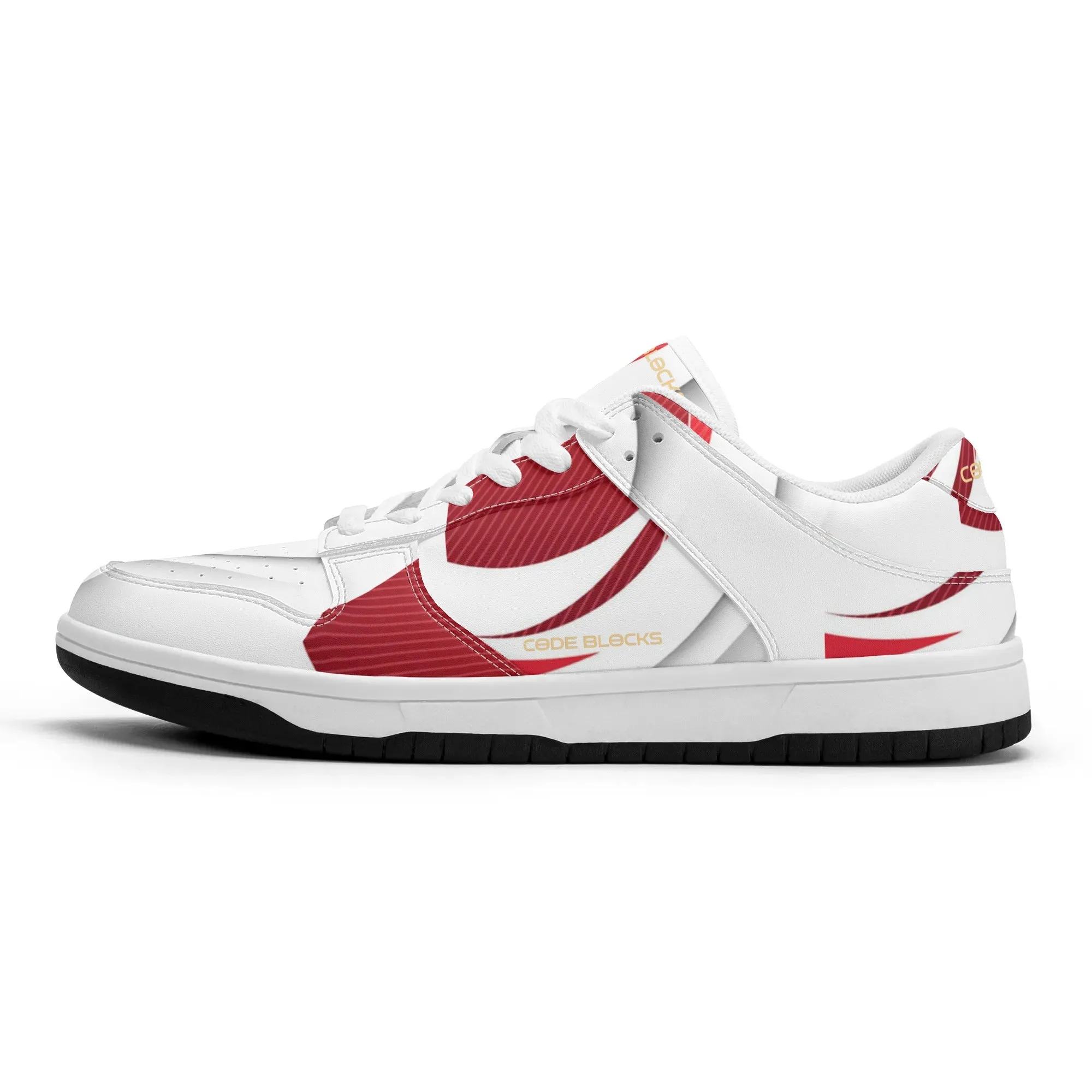 Mens Dunk Stylish Low Top Leather Sneakers