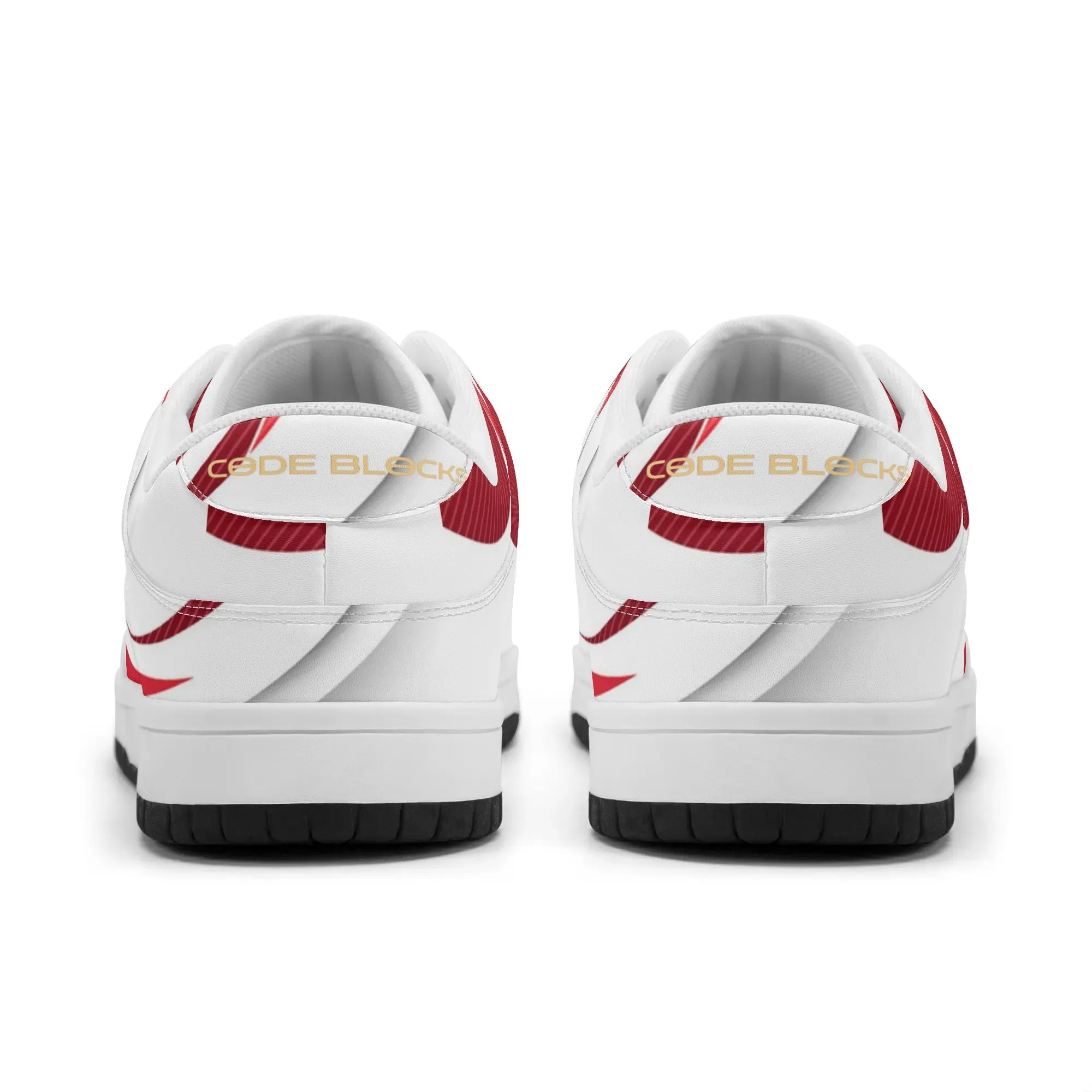 Mens Dunk Stylish Low Top Leather Sneakers