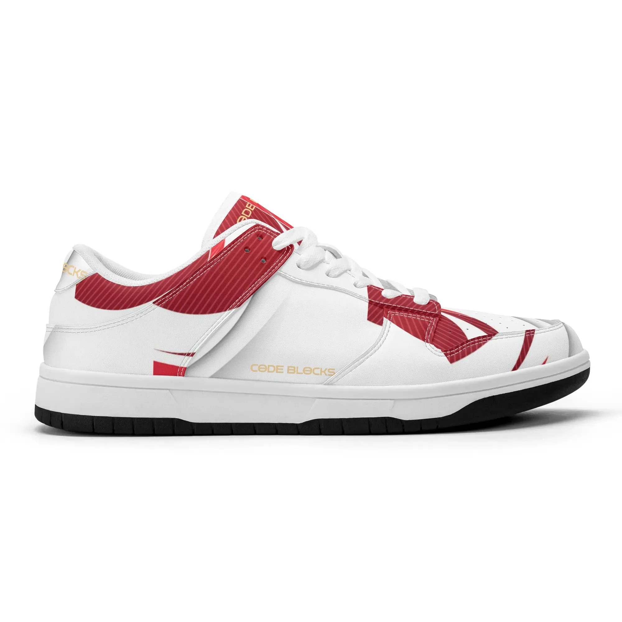 Mens Dunk Stylish Low Top Leather Sneakers