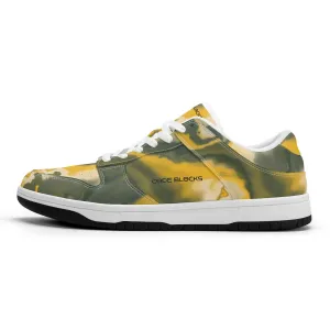 Mens Dunk Stylish Low Top Leather Sneakers